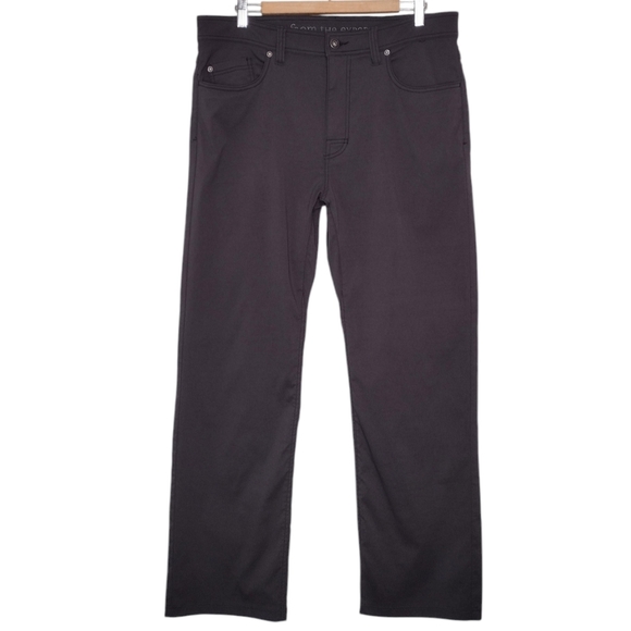 Prana Men's Brion Water Repellent Outdoors Hiking Breathe Stretch Slim Fit Pants - Picture 1 of 16